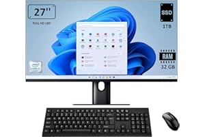 OUTLET COMPUTER OUTSIDER Outlet Computer - All In One - Schermo 27" - SSD 1 TB - Windows 11 Pro 64 bit - FHD IPS - USB, HDMI (CPU: I7 - RAM 32GB)