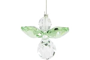 Tierra Zen CG08 Angelo Custode Agosto Peridoto Crystal Clear 16 cm