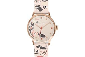 RADLEY Floral Ladies Leather Strap Epping Forest Watch RY2930A