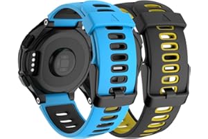 ISABAKE Correa para Garmin Forerunner 235 735XT 220 230 620 630, Pulsera de Silicona para Approach S20 S5 S6