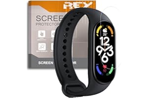 REY 6 Sztuki Ochraniacz Ekranu do Xiaomi Smart Band 7/8/9, Najwyższej Jakości