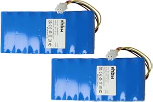 vhbw 2 x batteri ersättning för Husqvarna 5806833-03 | 5806833-02, 5806833-01 för robotgräsklippare (5200 mAh 18 V Li-Ion)
