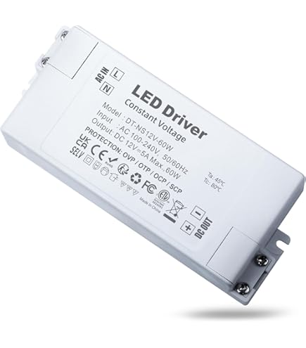 Transformateur LED EPLZON 12V 15W - Alimentation Pour Spots LED G4, MR16, GU5.3 Ampoule 12v 20w