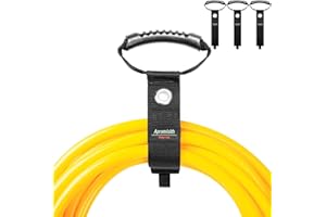APROMISITH Verlängerungskabel Schlauch-Organisierer mit Griff 3er Pack (21") Verlängerungskabelhalter für Poolschläuche, Gartenschläuche (sortierte Packung)