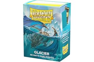 Dragon Shield Estándar - Dual Mate Glacier (100 bolsitas)