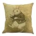 Produktbild Makefortune Ostern Schlafsofa Dekoration Festival Kissenbezug Kissenbezug Kissenbezüge Leinen Sofa Kissenbezug Home Decor Kissenhüllen Sofakissen Kissenbezug Pillowcase Dekokissen Wurfkissen 2026