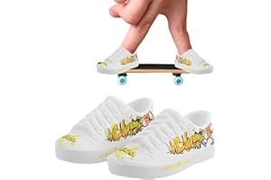 ZGLUZP Mini Finger Shoes,Mini Finger Shoes, Finger Knee Pads Fingerboard Skateboard Minis Keychain Shoes Finger Sneakers Breakdance Toys Doll games,Fidget and Fingers Kits