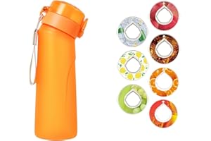 GENERIC Air Borraccia Starter Up Set Con 7 Cialde Aromatiche 650Ml Bottiglia Con Gusti Pod Set Originale Fragranza Acqua Dolce E%0 Tazza Airbag Up Borraccia Con Gusti Acqua Per E All'Aperto Palestra