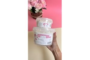 Pasta de Porcelana fria Amelie Prager para modelar 500gr Masa en frio blanca, fina, flexible y de secado al aire para manualidades Porcelana rusa 0,5Kg - IberNorma (500, Gramos)