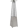 Dellonda Pyramid Gas Patio Heater 13kW for Commercial & Domestic Use, Stainless Steel - DG99
