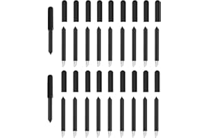 UTNVBTR 20 Pcs Deep Point Blade Compatible with Cricut Maker 3/Maker/Explore 3/Explore Air 2/Air/One/Venture,Deep Point Blade for Cutting Metallic/Genuine Leather,Craft/EVA Foam,Aluminum Foil, Magnetic, Etc