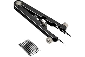 LIUDUO Pinza a Molla, 8 perni + Cinturino per Orologio, Barra a Molla, Strumento di rimozione Standard