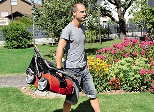Einhell Elektro Vertikutierer-Lüfter GE-SA 1640 (1600 W, 40 cm Arbeitsbreite, bis 12 mm Arbeitstiefe, 4-fach höhenverstellbar, 48 l Fangsack, Holm) - 5