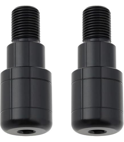 Embouts De Guidon Puig Modèle Speed – Pour Suzuki Burgman, V-Strom, Yamaha X-Max, Etc. – Noir, Aluminium - 8
