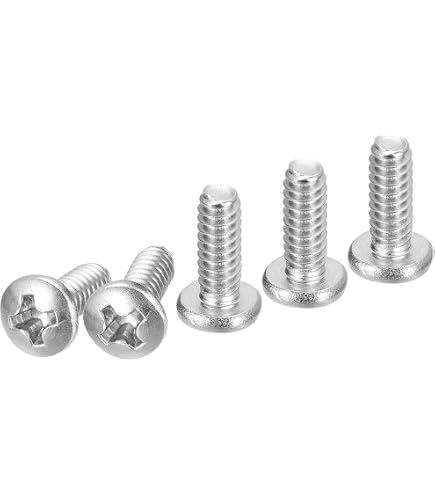 100 Viti A Testa Brugola In Acciaio Inox 8-32x3/4, Grado 18-8