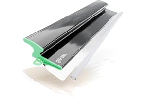 greate Flächenspachtel 600mm mit ergonomischem Griff - Glättspachtel für ansatzfreies Spachteln - Flächenglätter für Trockenbau - Spachtelwerkzeuge, Federspachtel, Z Spachtel, Spachtel Glätter