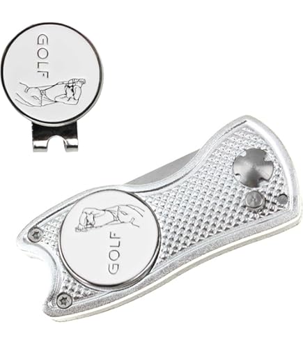 Callaway 4-in-1 Divot Repair Tool With Magnetic Ball Marker Club Cleaner - Foto 2