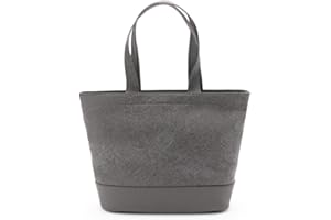 Bugaboo Borsa per il Cambio, Borsa Porta Pannolini con Tasche Facili da Raggiungere, Portabottiglie Termico, Materassino per il Cambio Pannolino e 3 Pochette, Grey Melange
