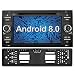 Produktbild Ohok 7 Zoll Bildschirm 2 Din Autoradio Android 8.0.0 Oreo Octa Core 4G+32G Radio mit Navi Moniceiver DVD GPS Navigation Unterstützt Bluetooth WLAN DAB+ OBD2 für Ford C-Max/Connect/Fiesta/Focus/Fusion/Galaxy/Kuga S-Max/Transit Schwarz mit Rückfahrkamera