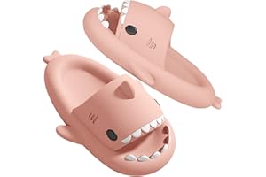 MoneRffi Sharklas Originales Niño Niña, Chanclas Tiburon Hombre Zapatillas de Tiburón Mujer,Sandalias Sharklas de Piscina de Suela Gruesa Antideslizantes Cómodas de Verano