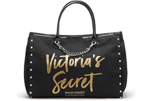 DS UUBY Victorias Secret Borse Tote a Mano da Donna, Grande, Borsa Messenger Nero - Angel City Bag