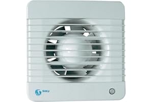 WALLAIR SIKU ML 125 Wand- und Deckenluefter 230V 185 m³/h 12.5cm