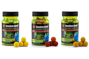 Tandem Baits Bouillettes Flottantes Pop Up pour La Pêche À La Carpe Zig Rig Chod Rig Carp Food Perfection Mini Pop-Up 12 mm 30 g