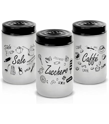 Barattoli Ermetici Con Coperchio [4x 1200ml] - Contenitori In Vetro Con Coperchio Barattoli Con Coperchio~p139357681