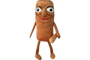 WPNCYK 1 PCS Tung Tung Tung Sahur Toy, Tung Tung Tung Sahur Plush, Italian Brainrot Animals Plush Toy, Soft Stuffed Animal Pillow for Decoration, Birthday Gifts for Fans, Adults and Kids, 37cm, 95g