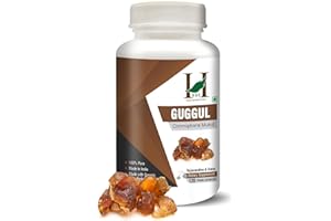 H&C HERBAL INGREDIENTS EXPERT H&C Shudh Guggul Kapseln (Commiphora wightii) - 900mg pro Portion, 120 Zählungen - Nahrungsergänzungsmittel