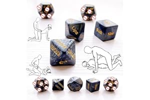 LQSSA 𝙨𝙚𝙭 𝙩𝙤𝙮 Jeu De 5 Dés, Jeux Occasionnels, Divertissement De Fête, Jeux Amusants