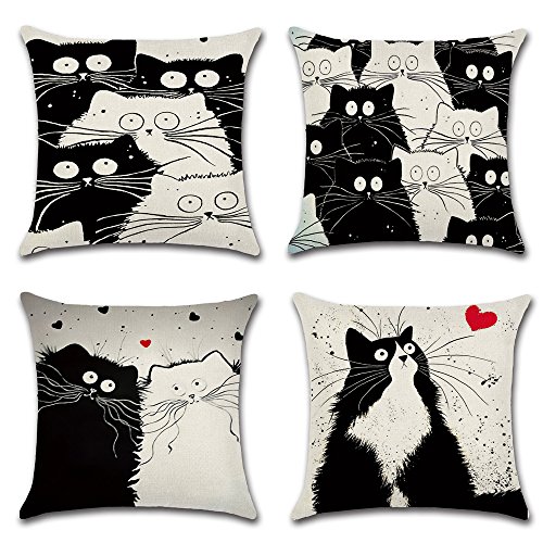 DIY Knüpfkissen Pinguin Muster - Häkelset Für Anfänger 43x43cm