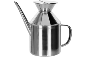 Ibili 700105 - Oliera acciaio inox 18/10, Argento, 0.5 litri