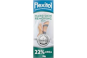 Flexitol Hard Skin Removing Balm, Ergebnisse in 3 Tagen, Peeling Harte und abgestorbene Haut, Sofort Erweicht Füße, Mit Salicylsäure, 22% Urea, Mit Glykolsäure, Klinisch bewährte Formel, 1 x 56g