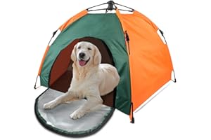 Galatée Caseta para Mascotas,Portátil,Grande, Casa de Mascotas Plegable para Gatos Perros de Cama Suav Uso en Interiores y Exteriores Tienda de Campaña para Exteriores 79 * 77 * 62cm