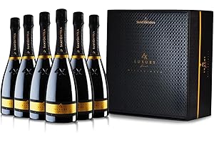 Sant'Orsola - Prosecco D.O.C. Brut Millesimato LX in Box, da Uva Glera, Gusto Secco con Note Fruttate, 6x750 ml