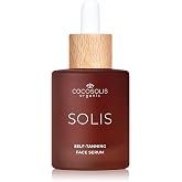COCOSOLIS SOLIS Face Self Tanning Serum | Bronzing Drops | Graduated facial self-tanning drops; mix with your cream. Naturall
