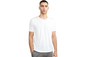 DANISH ENDURANCE Camiseta de Algodón Orgánico para Hombre de Manga Corta, Cuello Redondo o en V…