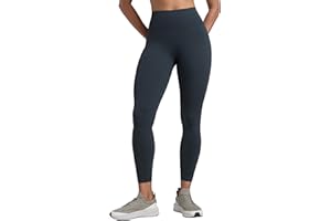 CRZ YOGA Mujeres Butterlift Levantamiento Glúteos Leggings 64cm - Sin Costura Frontal Pantalones Yoga Talle Alto