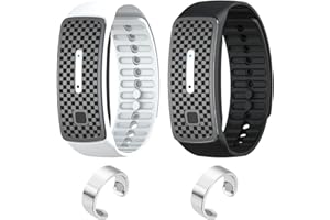 AOUZOVLI Matteo Ultraschall Körperform Armband Set 2 stuck Matteo Ultraschall Körperform Armband und 2 stuck Lymphdrainage Ring Magnetring Verstellbare Körperform Armband Zum Abnehmen