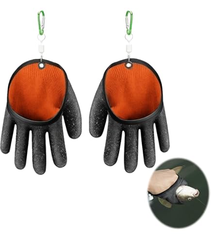Wasserdichte Angelhandschuhe Stichfest 1 Paar - Anti-Schnitt Mit  Magnetverschluss Fr Hecht & Wels Angelhandschuhe Wasserdicht