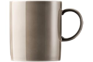 ROSENTHAL Thomas Sunny Day kubek z uchwytem, filiżanka do kawy, porcelana, beżowy/szary, 300 ml, 15505