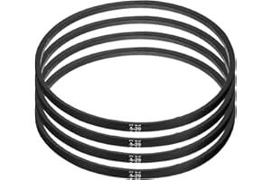 sourcing map 4pcs A29/4L310 Classic Wrapped Rubber V-Belt, 29"(730mm) Length