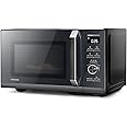 Toshiba 25L 3-in-1 900W Microwave Oven in a Stunning Sleek Morandi Grey Colour, With Origin Inverter, Chef Defrost, Microwave, Grill, Combi, 10 Power Levels, 7 Auto Menus, Easy Clean, MW3-AG25PFI(MG)
