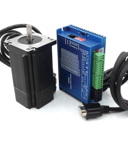 CNC Router Schrittmotor-Set – 3x Nema23 270oz-in Mit DM542A Treiber & Netzteil
