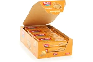 Loacker Classic Peanut Butter, Fragranti Cialde di Wafer con Deliziosa Crema al Burro d'Arachidi, Merenda e Snack, Confezione da 12 pezzi da 45g