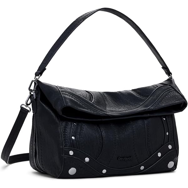 Desigual Sac à épaule Sac à épaule bandoulière Lazarus Nerima Shopping Bag Negro Noir