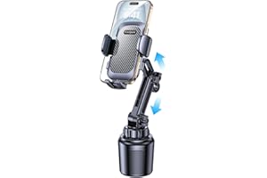 Coolpow Supporto Auto Portabicchieri Car Supporto per telefono solido per portabicchieri da auto per, SUV, portabicchieri per veicoli per iPhone Galaxy, Google e tutti i dispositivi da 4-7 pollici