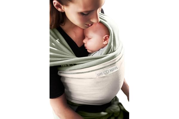 Écharpe de portage l'Originale JPMBB - Réglage facile 1 noeud pour 3 positions - Naissance à 14 kg