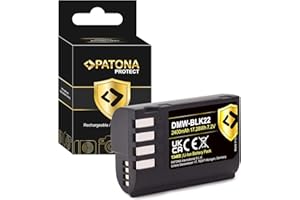 PATONA Protect V1 akumulator DMW BLK22 BLK22E (2400 mAh) - kompatybilny z Panasonic DC S5 S5K G9 GH5 GH5 II GH5S GH6